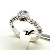 Ring Recarlo Woman in Gold Diamante 0.38 Ct ZS 124/025-15 - ZS 124/025-15